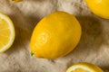 Organic Raw Seedless Yellow Lemons