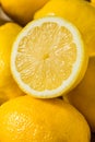 Organic Raw Seedless Yellow Lemons