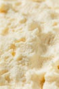 Organic Raw White Mascarpone Cheese Royalty Free Stock Photo