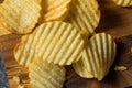 Organic Salted Wavy Potato Chips