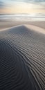 Organic Sand Dune With Surf Lines - National Geographic 8k Photo