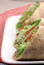 Organic sandwich wraps Royalty Free Stock Photo