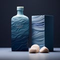 Organic Sculpted Waves: A Unique Bottle Design Inspired By Einar Hkonarson And Evgeni Gordiets