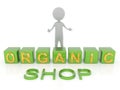 Organic Shop word
