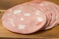 Organic Sliced Mortadella Bologna Meat