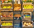 Organic Smoothie fruit shop Royalty Free Stock Photo