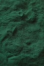 Organic spirulina powder