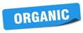 organic sticker. organic label Royalty Free Stock Photo