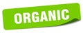 organic sticker. organic label Royalty Free Stock Photo