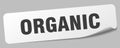 organic sticker. organic label Royalty Free Stock Photo