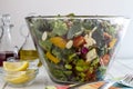 Organic Super Food Vegetarian Salad Royalty Free Stock Photo