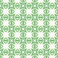 Organic tile. Green resplendent boho chic summer