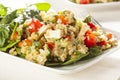 Organic Vegan Quinoa with vegetables