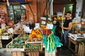 Organic vegetable market in Palermo, Sicily, Italy