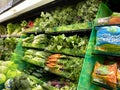 Organic Vegetables on display