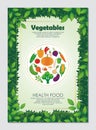 Organic Vegetables Flyer, with new and lovely design
