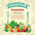 Organic Vegetables Vector, with new and lovely design