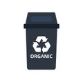 Organic waste container symbol