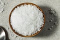Organic White Maldon Sea Salt Royalty Free Stock Photo