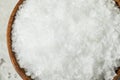 Organic White Maldon Sea Salt Royalty Free Stock Photo