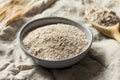 Organic Whole Wheat Flour Royalty Free Stock Photo