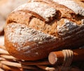 Organic wholemeal bread Royalty Free Stock Photo