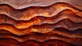 Organic wood art abstract closeup of detailed brown waving waves wall texture banner