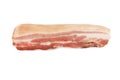 Organics Pork belly Royalty Free Stock Photo