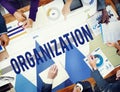 Organization Company Group Corporate Network Concept Royalty Free Stock Photo