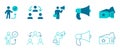 Organization management icon set.organizational, goal, growth, target,. Vector and illustrator Royalty Free Stock Photo