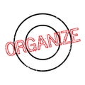 Organize rubber stamp