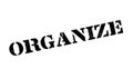 Organize rubber stamp