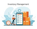 Organized stock control and efficient resource tracking for streamlined operations