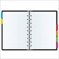 Organizer blank Royalty Free Stock Photo