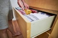 Organizing and cleaning home Royalty Free Stock Photo