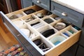 organizing and storage ideas for small spaces, including closets and kitchen cabinets