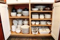 organizing and storage ideas for small spaces, including closets and kitchen cabinets