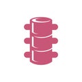 Organs logo concept vector template. Internal Organs Related Vector Line Icons. Contains such Icons as Human anatomy. Editable