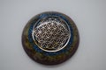 Orgonite, Organite for desk with flower of life inside