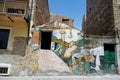 ORGOSOLO, ITALY - MAY 21, 2014: Wall paintings