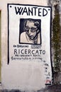 ORGOSOLO ITALY 4 October 2015 Murales in Orgosolo Italy Since about 1969 the wall paintings reflect different aspects of Sardinia Royalty Free Stock Photo