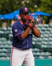 Oriel Caicedo, Rome Braves Royalty Free Stock Photo