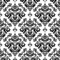 Orient Damask Seamless Background With Arabesques