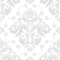 Orient Damask Seamless Background With Arabesques