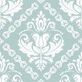 Orient Damask Seamless Background With Arabesques