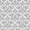 Orient Damask Seamless Background With Arabesques