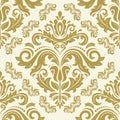 Orient Seamless Golden Background