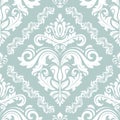 Orient Damask Seamless Background With Arabesques