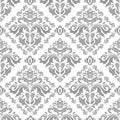 Orient Damask Seamless Background With Arabesques