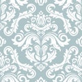 Orient Damask Seamless Background With Arabesques